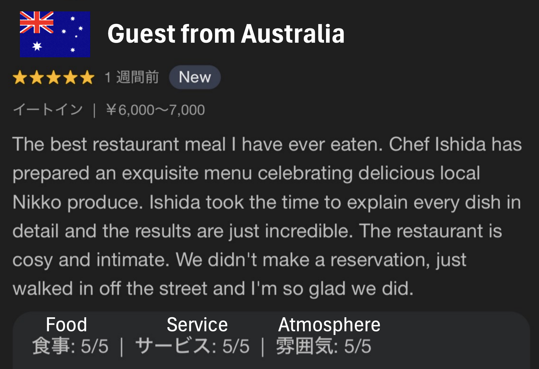 Guest from Australia 2